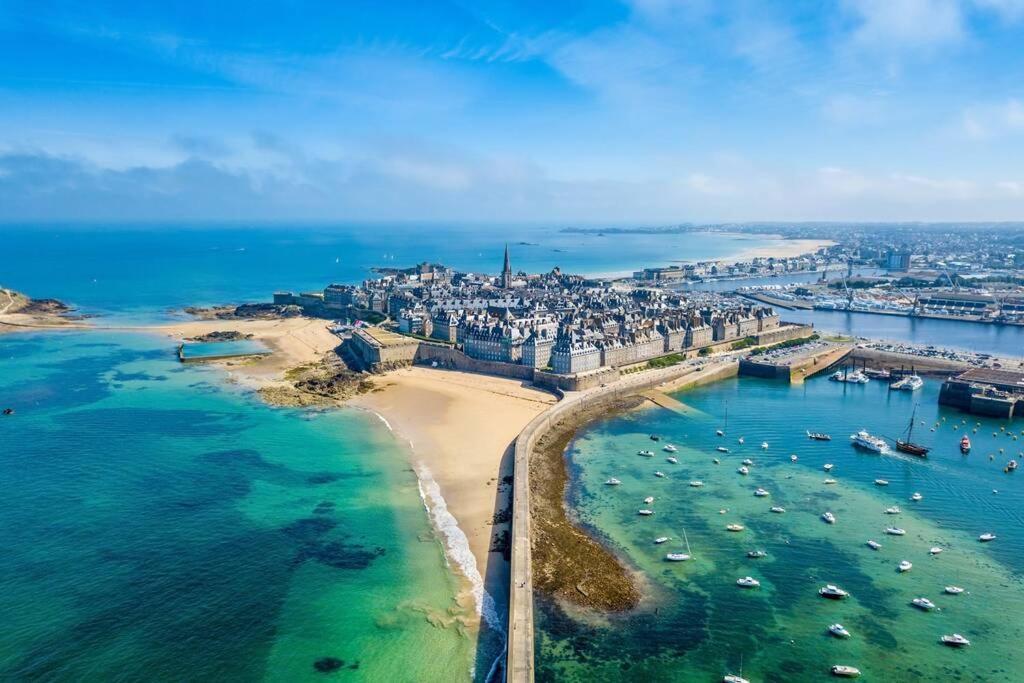 Belle Maison Neo-Bretonne A 5 Minutes De La Mer Tréveneuc Dış mekan fotoğraf