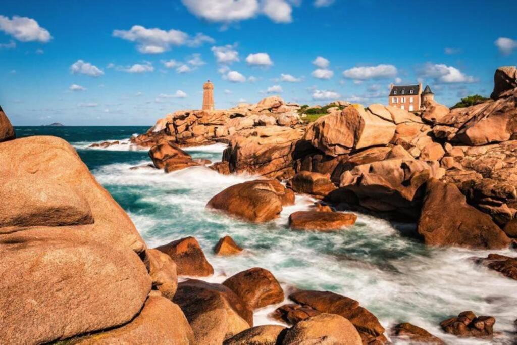Belle Maison Neo-Bretonne A 5 Minutes De La Mer Tréveneuc Dış mekan fotoğraf